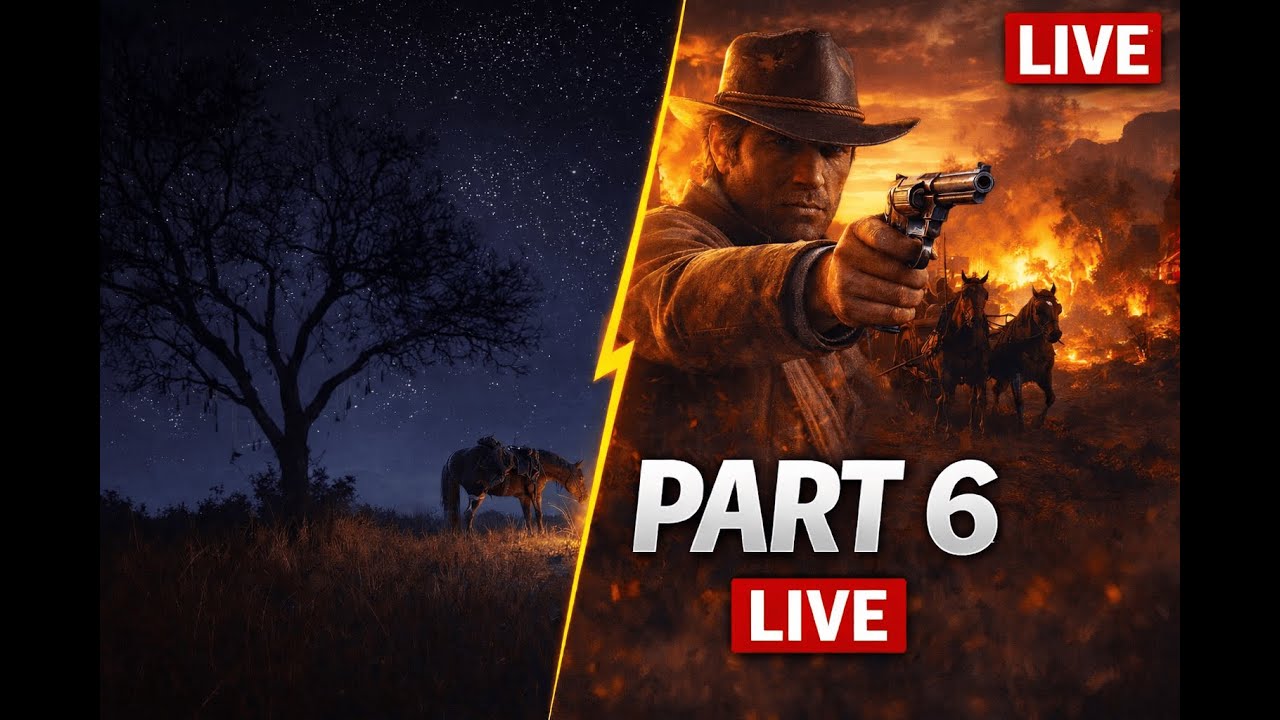 OUTLAW STORY GETS INTENSE 😳 | Red Dead Redemption 2 PART 6 LIVE 🤠

#RDR2 #RDR2Live #RedDeadRedempt