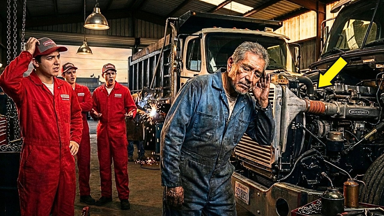 “¡ESO NO LO ARREGLAS NI EN SUEÑOS!” — PERO NADIE SABÍA QUE EL MECÁNICO OLVIDADO ERA UNA LEYENDA