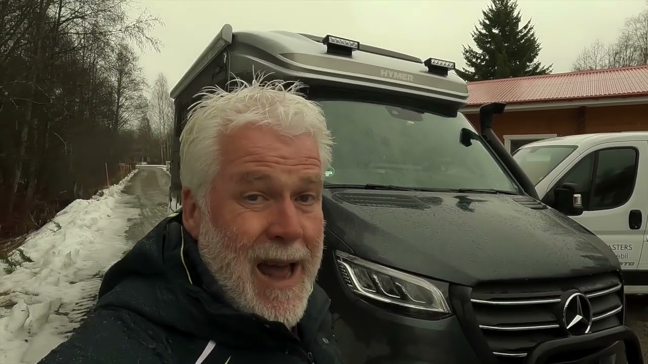 Harry van om.rijden doet firma bezoek bij RV Masters in Zweden