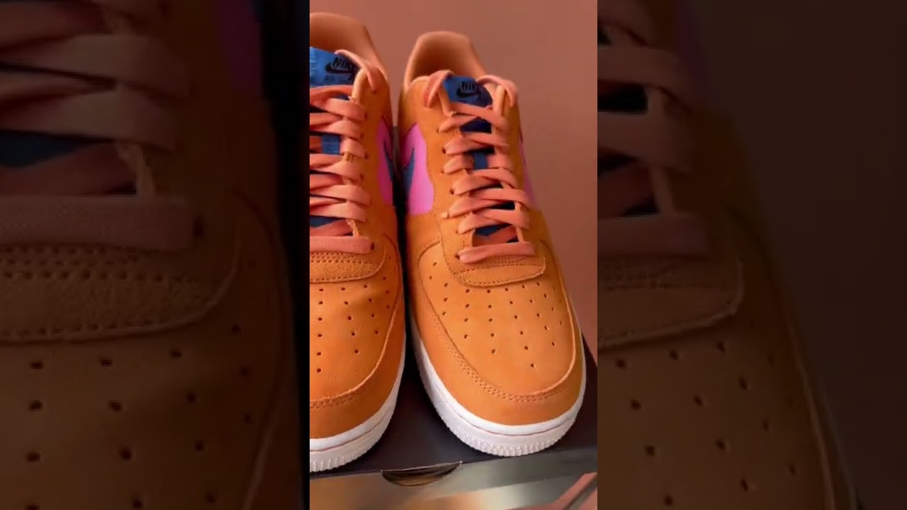 Nike Air Force 1 Orange Trance Men Sneakers Shoes | Love This Colorway