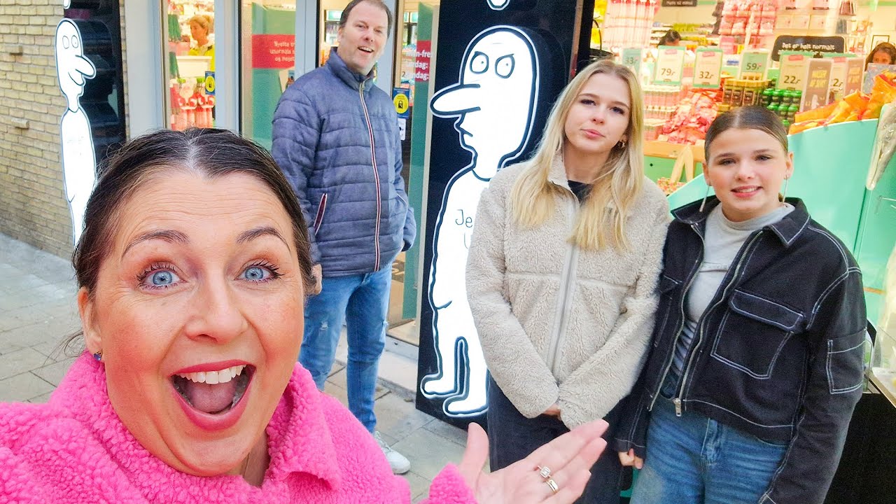 I NORMAL BUTIKKEN & PÅ PIZZERIA🛍🍕😀