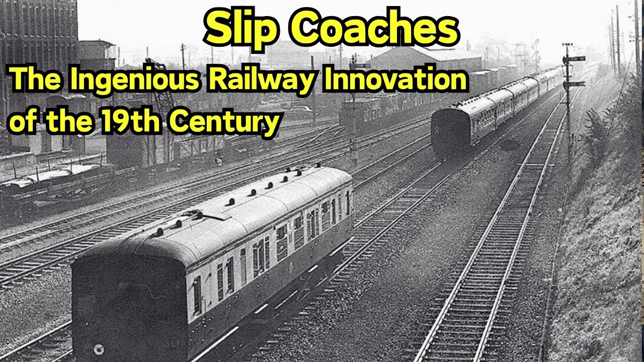 Slip Coaches: The Ingenious Railway Innovation of the 19th Century #railways #fyp #trains