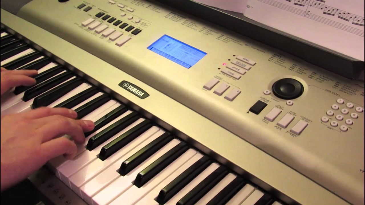 Yamaha YPG-235 Recording and Editing on Computer for Full Rock Sound