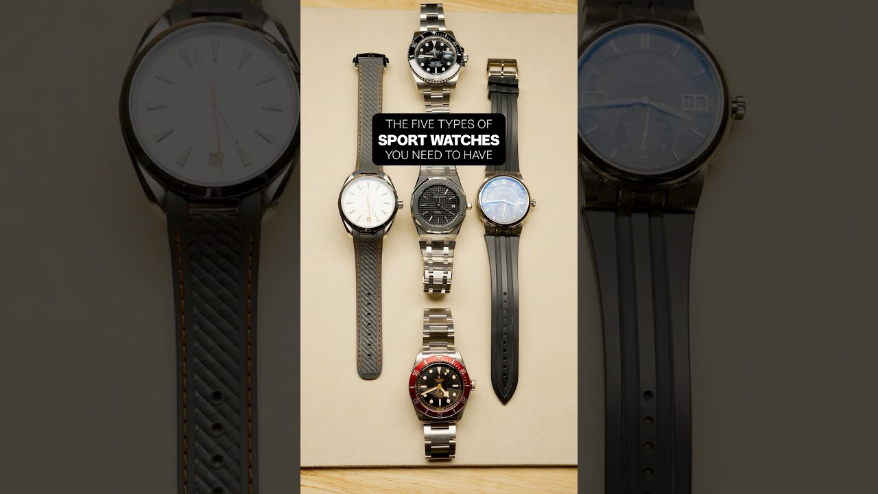 Five Types of Sports Watches You Need: Rolex, Audemars Piguet, Omega & more l SwissWatchExpo