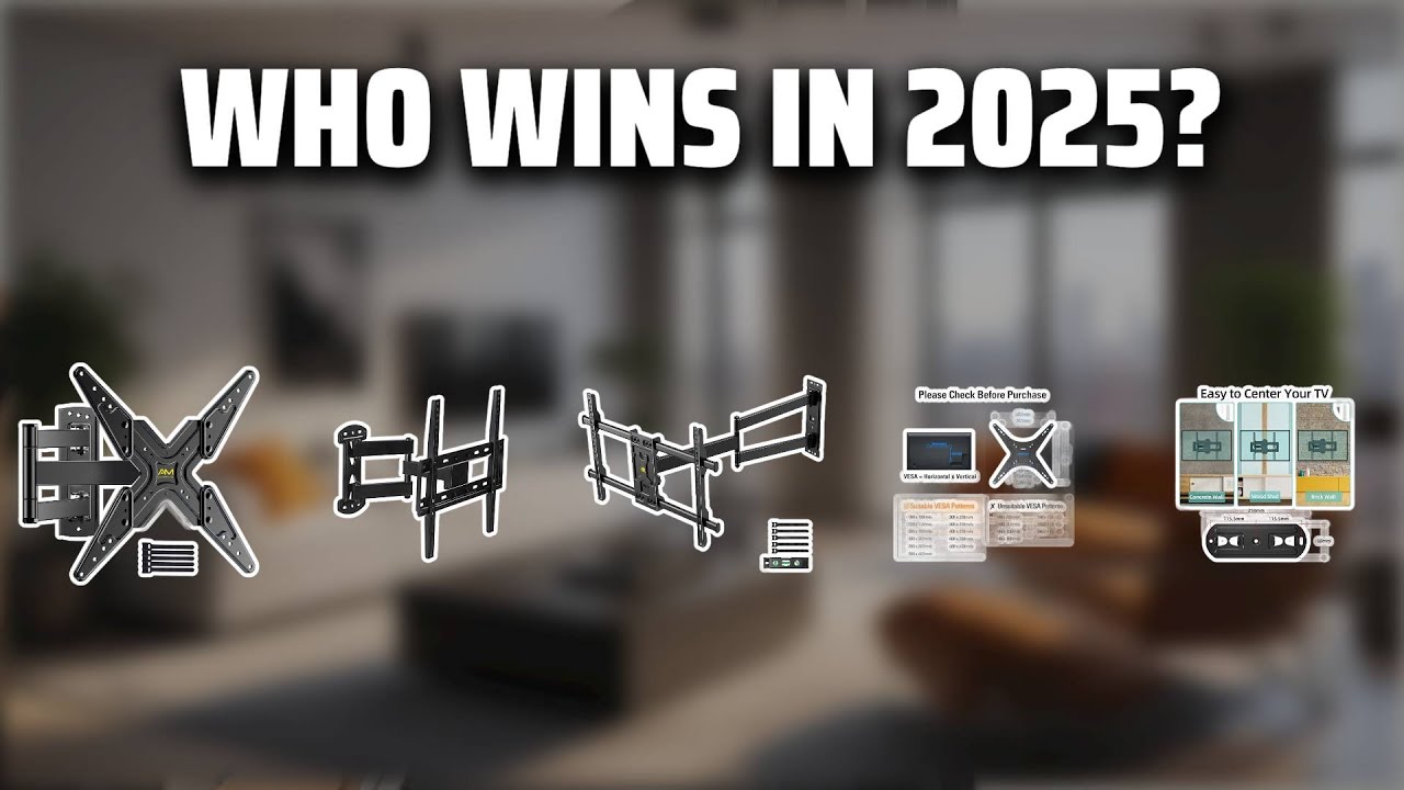 The Top 5 Best Corner TV Mount in 2025 - Must Watch Before Buying!