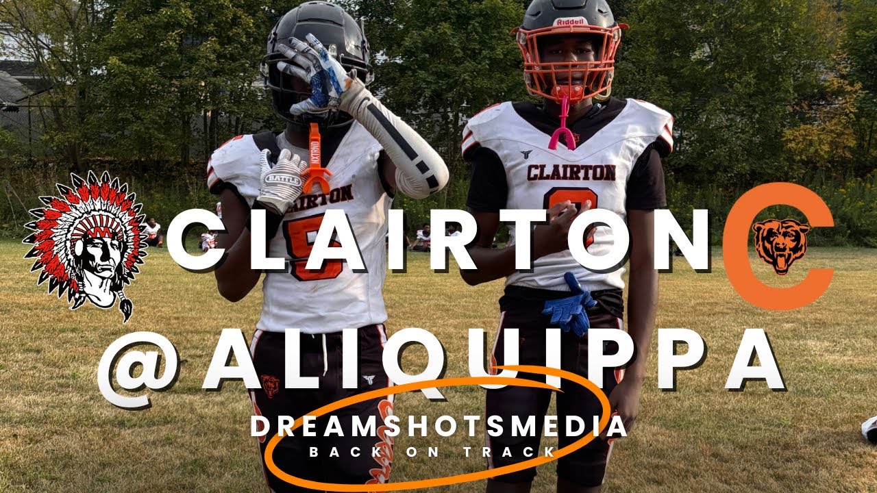 13U Clairton Bears @ Aliquippa Quips | WPYAA 2025