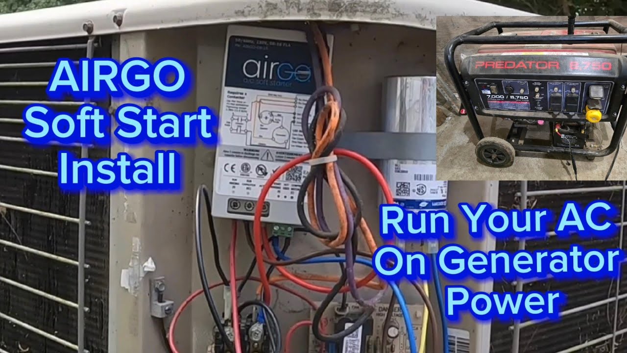 AIRGO Soft Starter Install #hvac