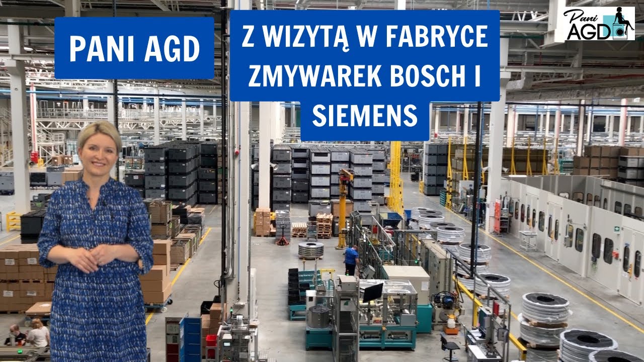 Pani AGD z wizytą w fabryce zmywarek BSH w Łodzi