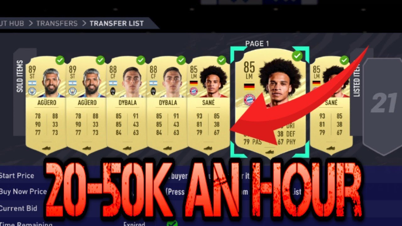 EASY TRADING FILTERS TO MAKE 20-50K A HOUR!!FIFA 21 ULTIMATE TEAM TRADING METHODS!!