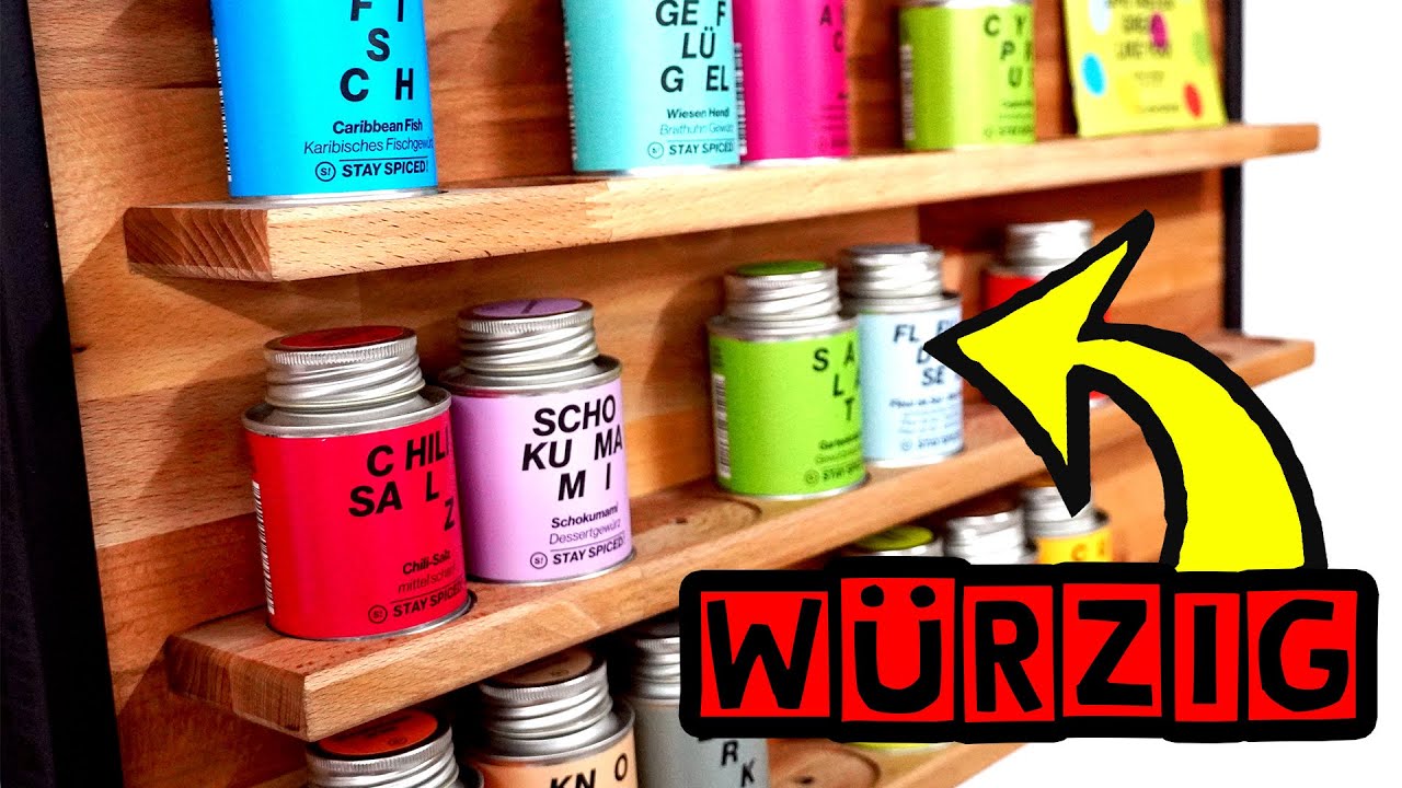 must have in der Küche | Gewürzregal einfach selber bauen | DIY | Let's Pfusch