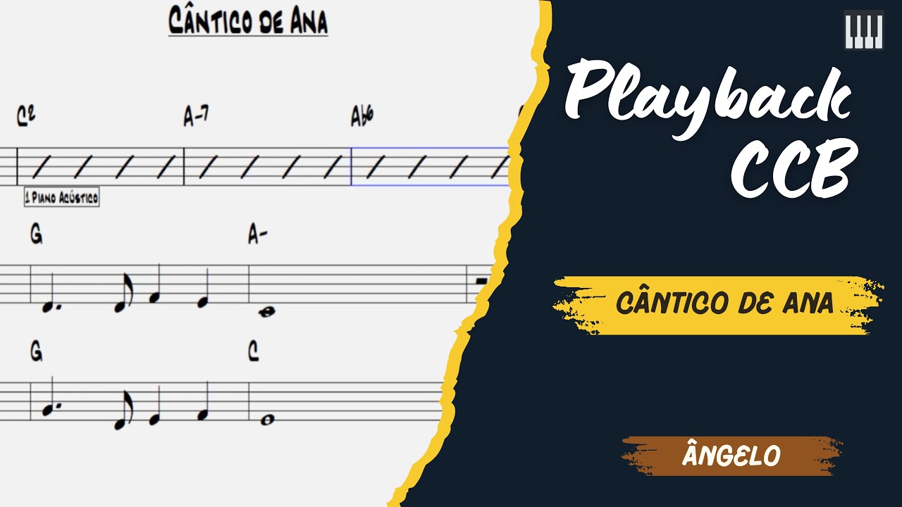 Playback CCB - Cântico de Ana