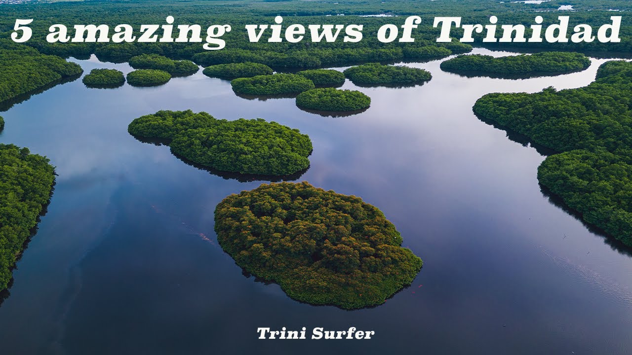 Top 5 Incredible views of Trinidad from a drone - Part 1. These amazing views will blow your mind!