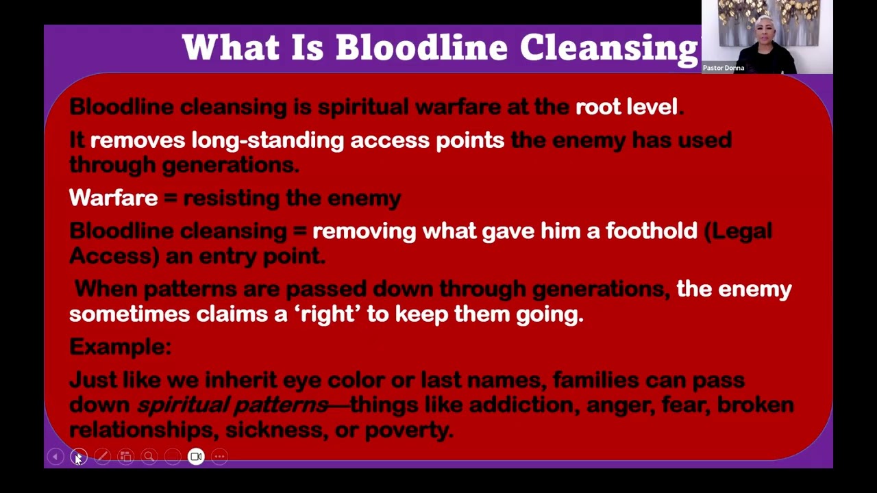 BTCW February 3, 2026 - Pastor Donna Donna H. Yates - Spiritual Warfare Bloodline Cleansing Part 2