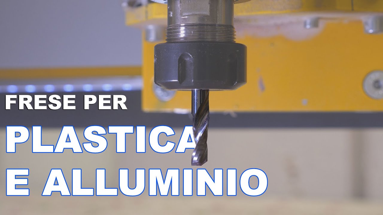 FRESE PER ALLUMINIO, plastica e leghe leggere anti fusione e lucidate | Poly Carbider