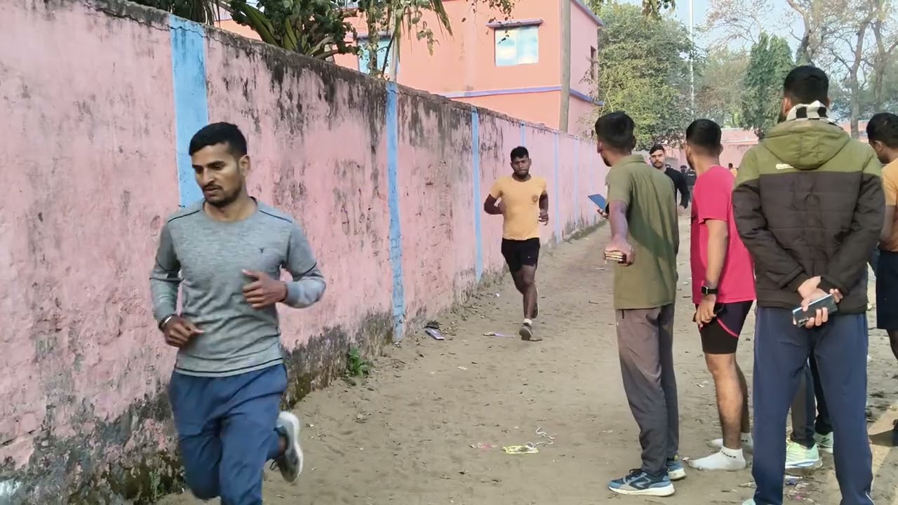 Bihar police driver 1600M first ट्रायल 5:50 चीता#youtube #1600mtrruning 