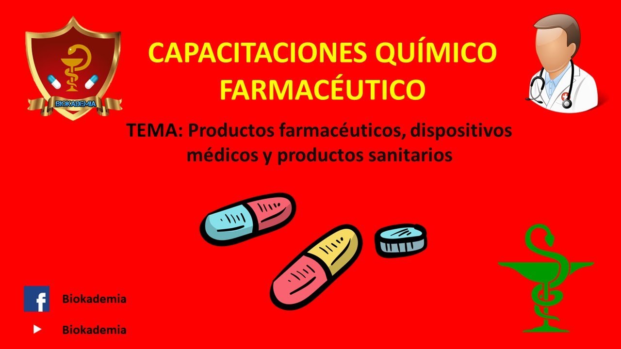 Productos farmacéuticos dispositivos médicos y productos sanitarios