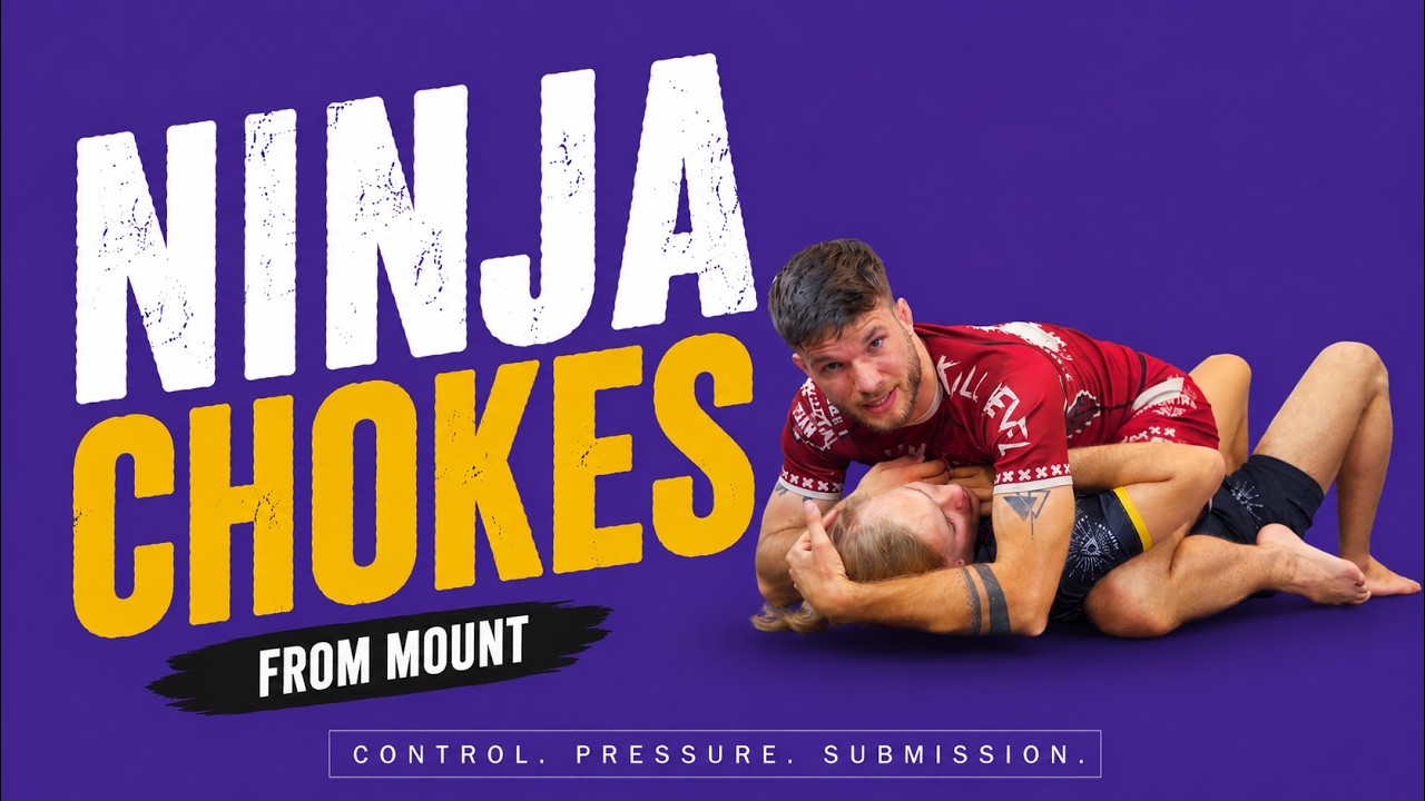 Ninja CHOKES from mount | Submission flow