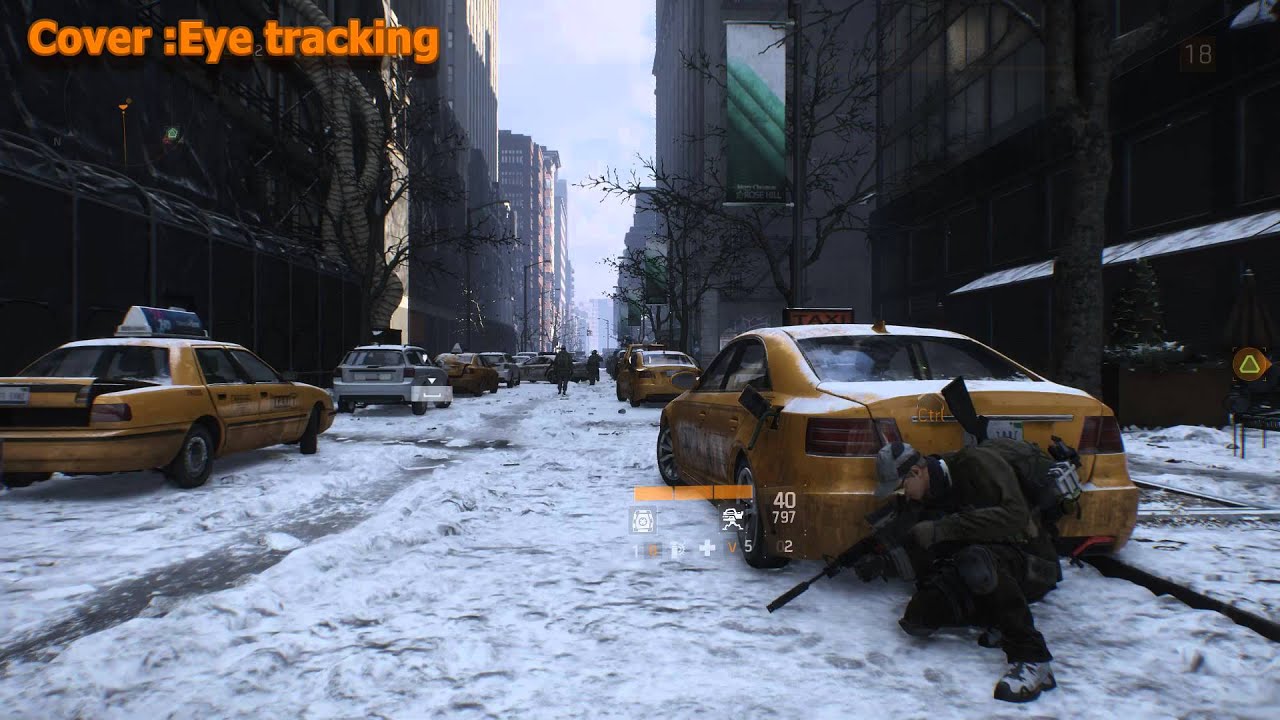 Tom clancy's the division (use the eye traking device)