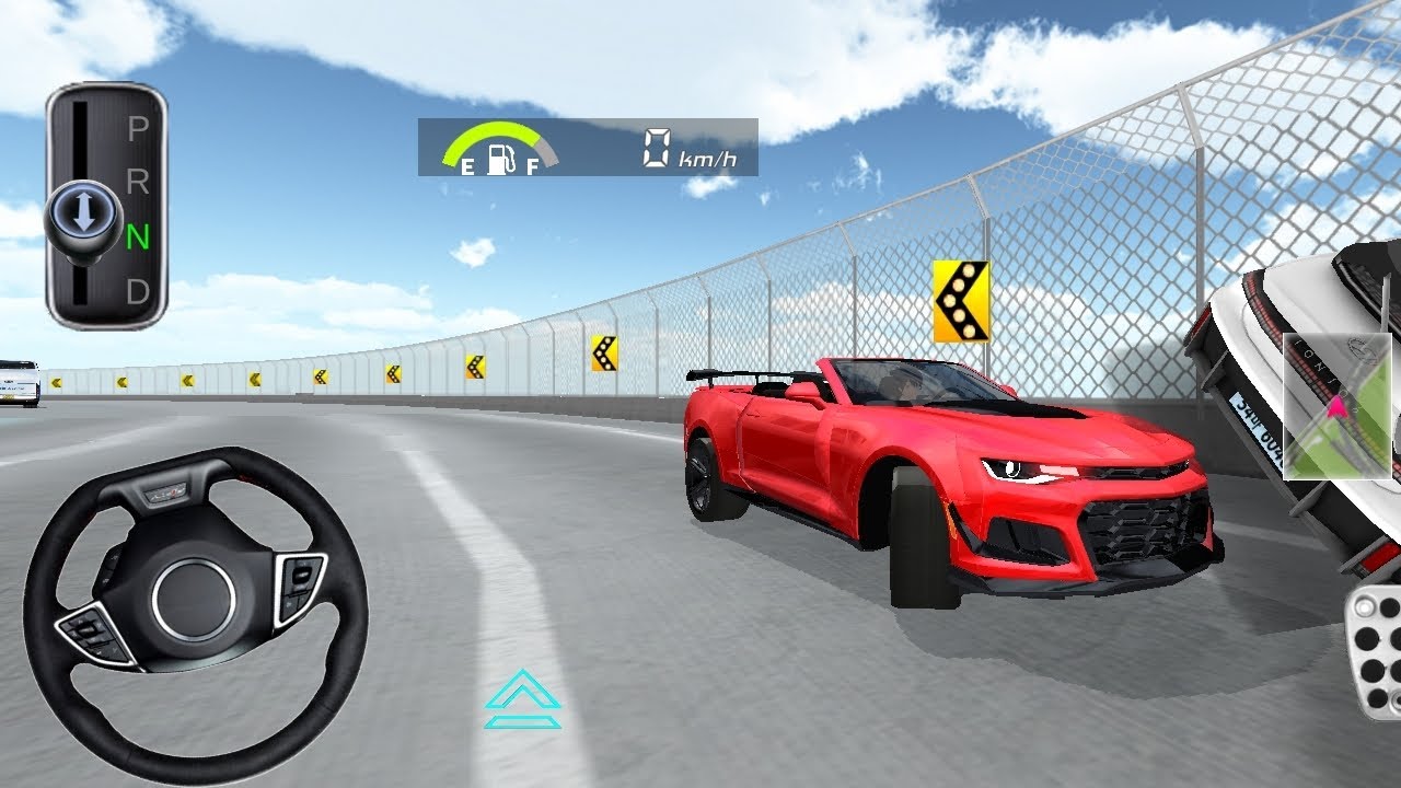 🤠🔥New Red Super car in Highway road  3d Driving Class ||android game play ||3d car Gamplay 🛑🚘