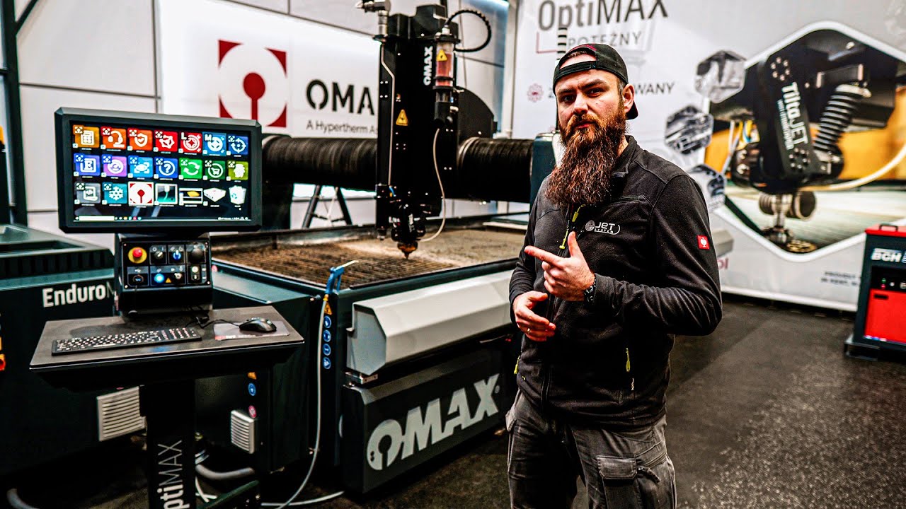 OMAX OptiMAX - Najbardziej Zaawansowany System Cięcia Wodą 🌊✨