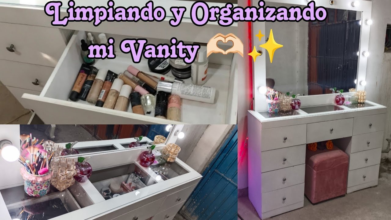 Limpiando y Organizando mi Vanity #videoblogs
