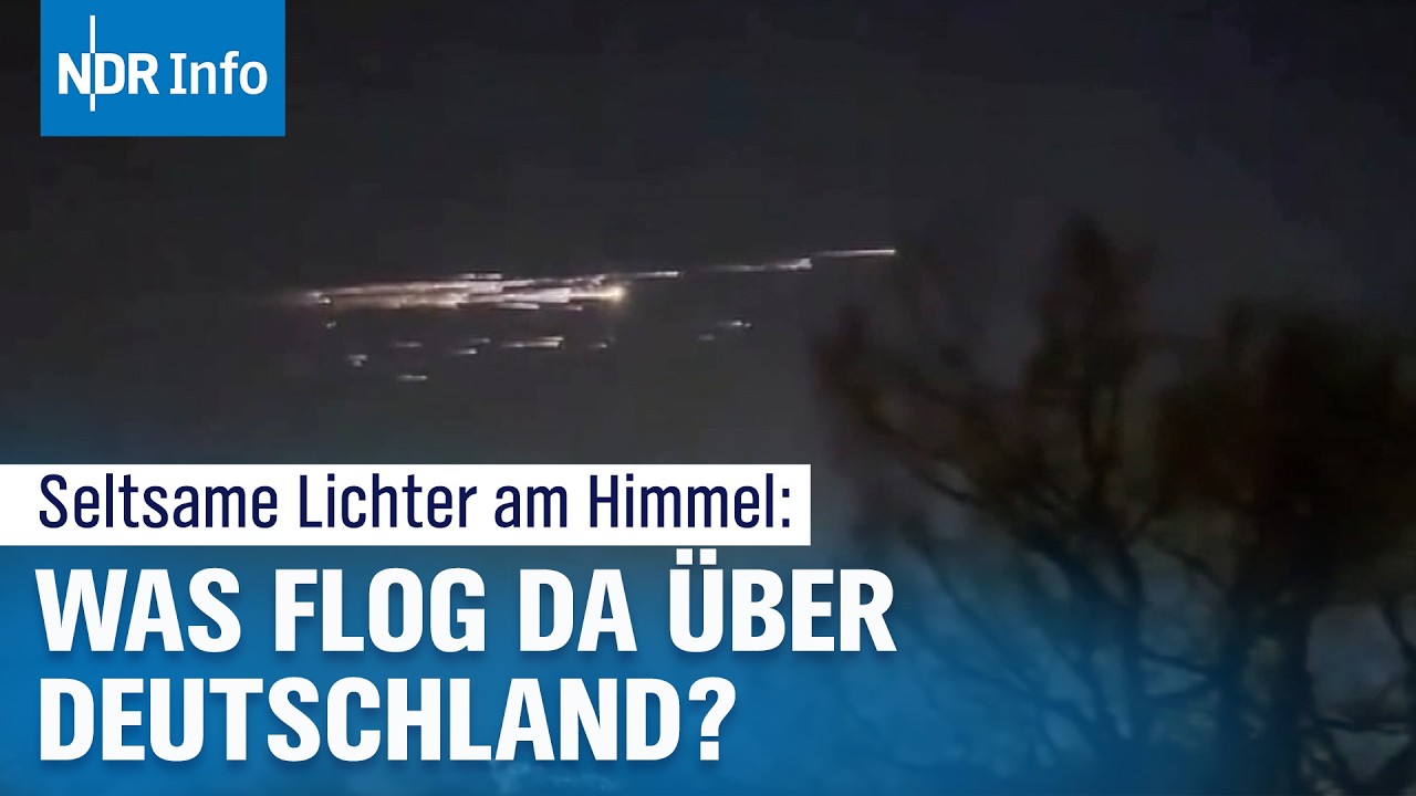 Mysteriöse Lichtstreifen am Himmel – Warum wir das zukünftig häufiger sehen werden I NDR Info