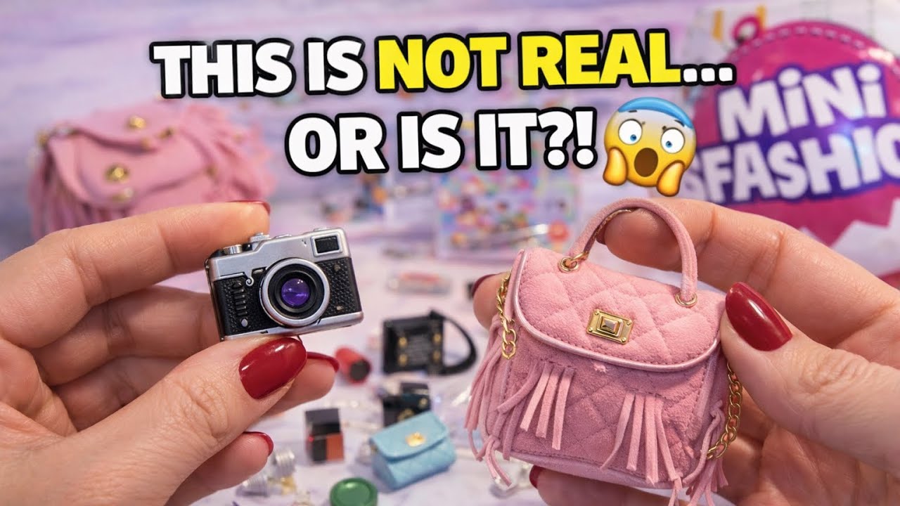 This Mini Fashion Looks TOO REAL 😱 Mini Brands