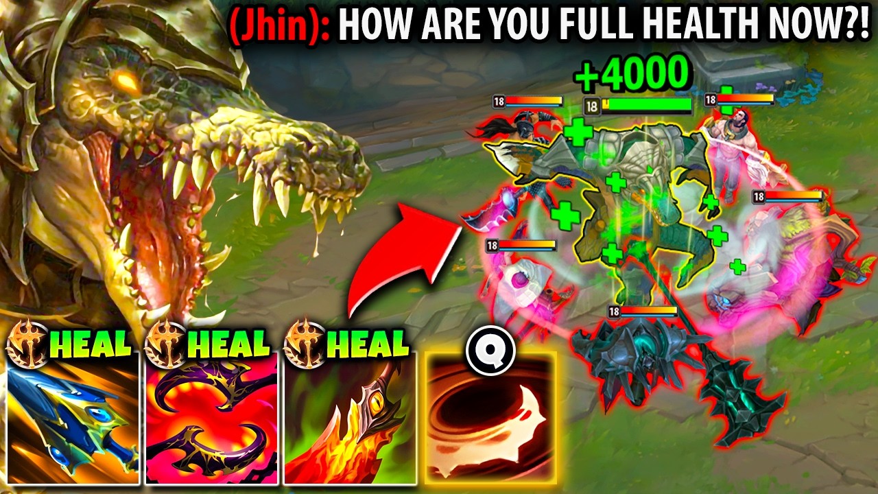 INFINITE HEALING RENEKTON IS AN UNSTOPPABLE FORCE IN SEASON 16! (LEGIT 1V5 THE ENEMIES)
