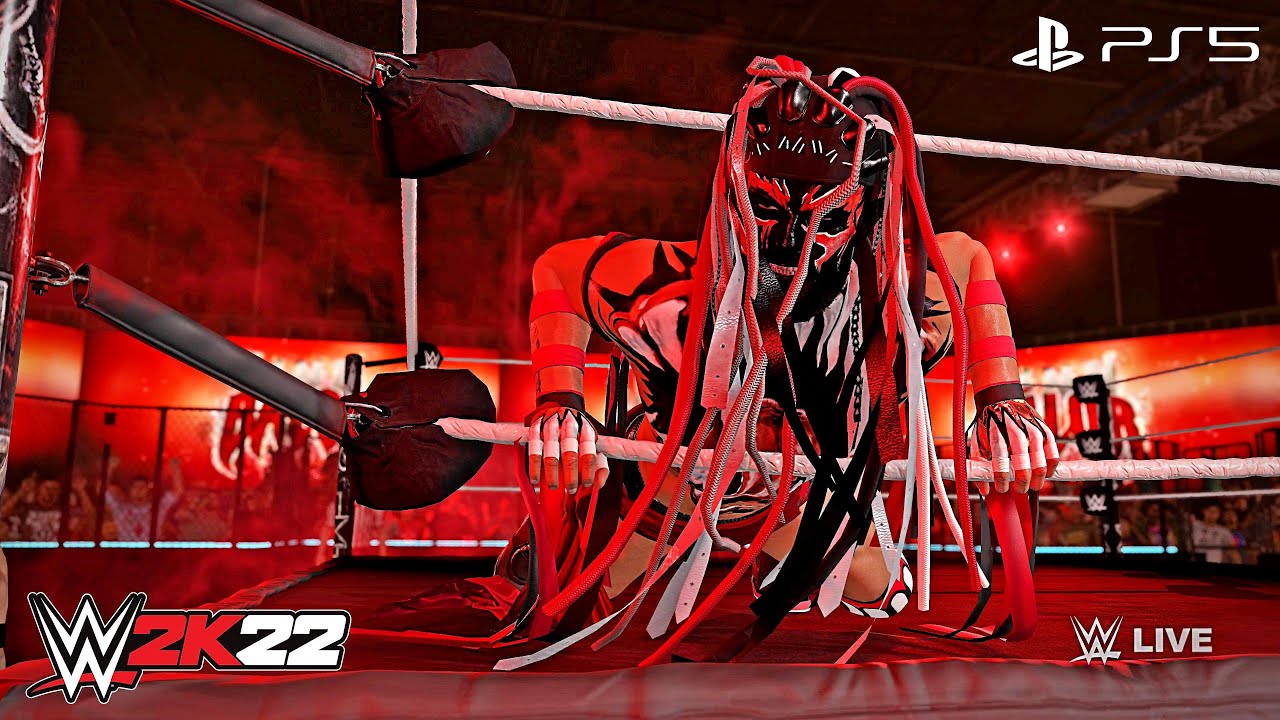 WWE 2K22 - Seth Rollins vs. The Demon Finn Bálor - No Holds Barred Match NXT TakeOver | PS5™ [4K60]