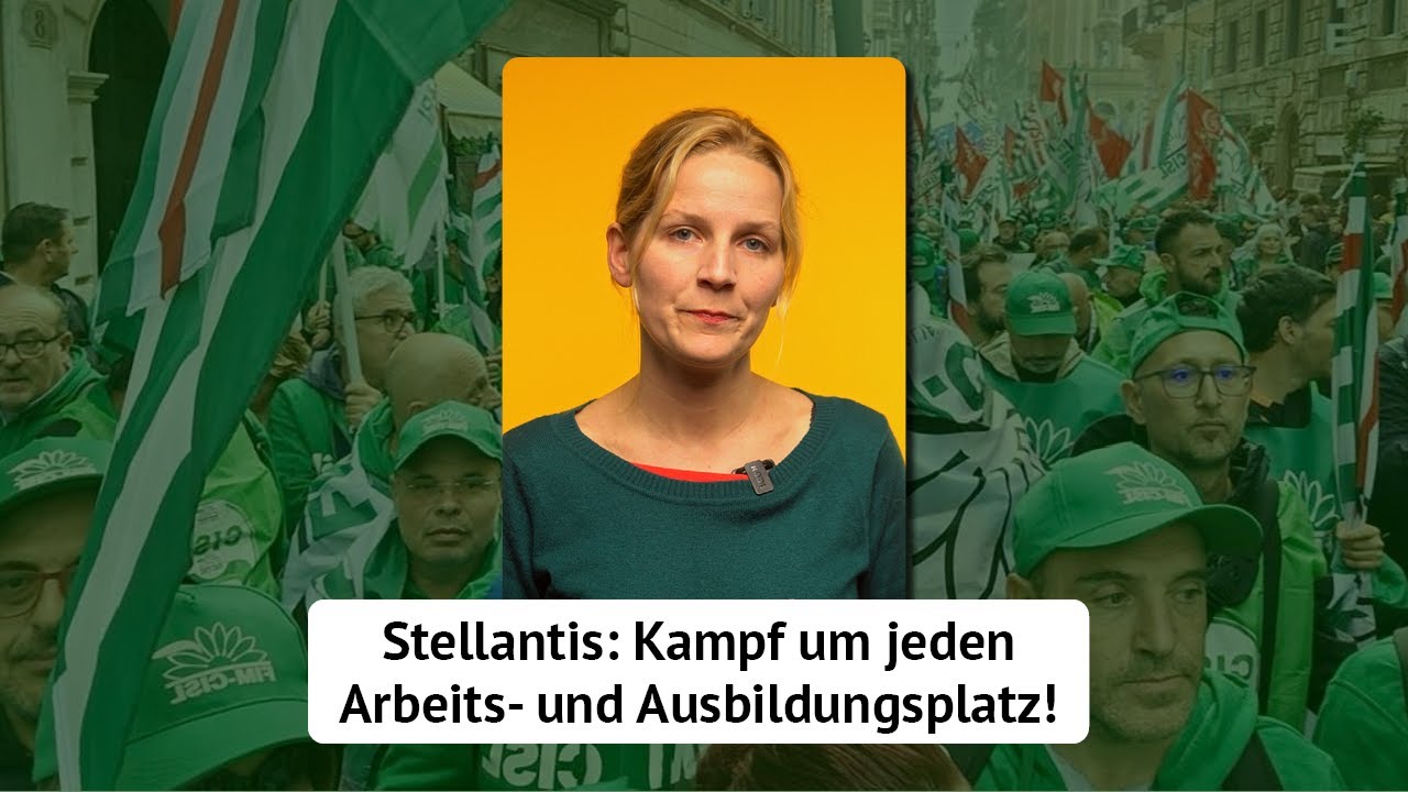 Stellantis: Kampf um jeden Arbeits- und Ausbildungsplatz!