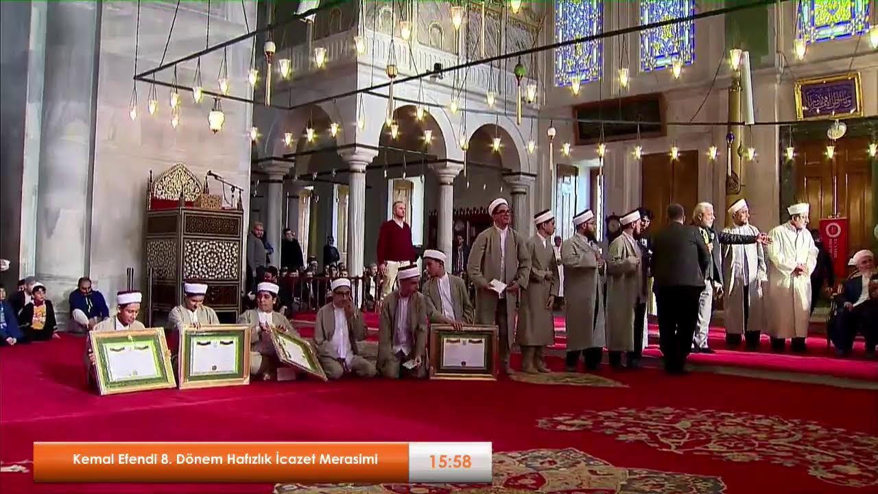 KEV 8. Dönem İcazet Merasimi | Fatih Camii