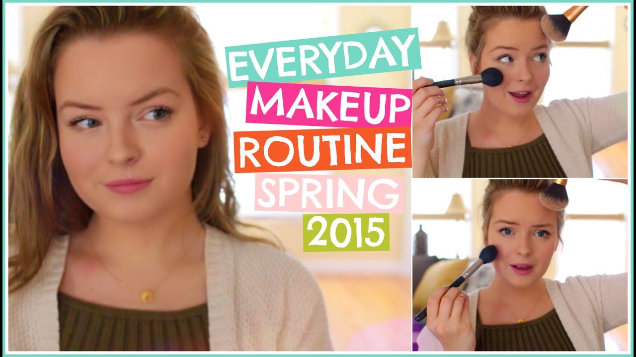 Everyday Makeup Routine! Spring High School Makeup
