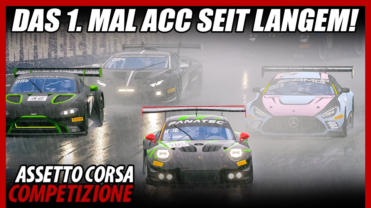Dave endlich zurück in ACC | Assetto Corsa Competizione RainWelten #1