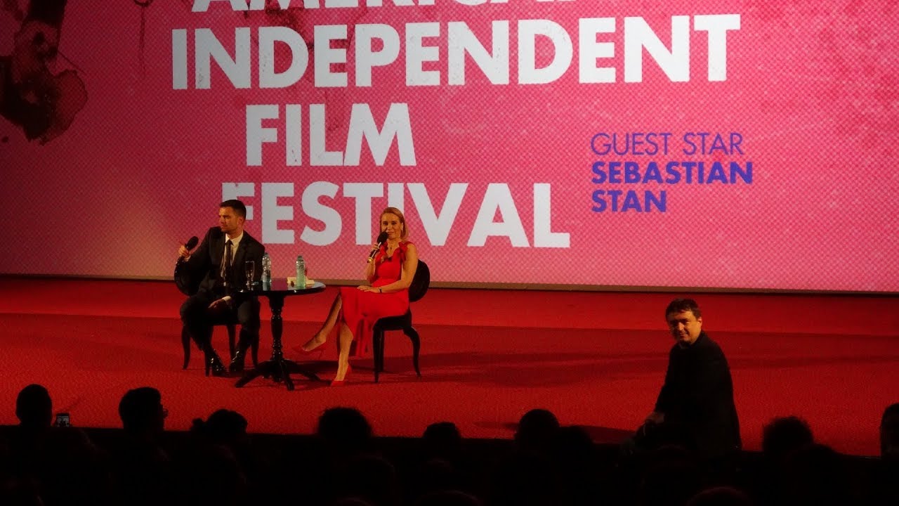 Sebastian Stan, Andreea Esca și Cristian Mungiu la Cinema Pro