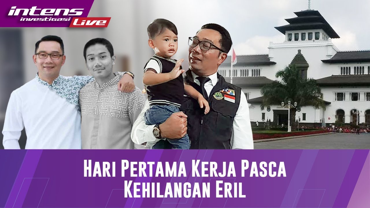 Ridwan Kamil Kembali Bekerja Membawa Putra Kecilnya Arkana