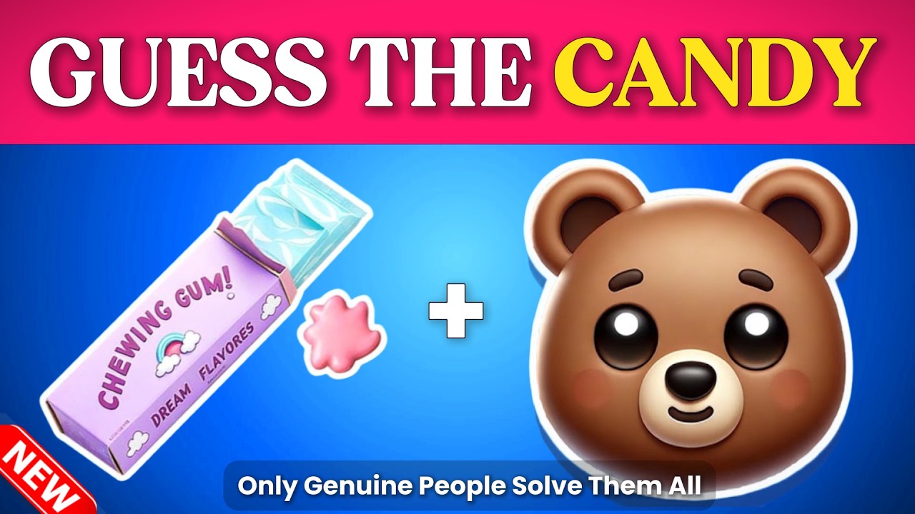 Can You Guess The Candy By Emojis? 🍭🍫 Fun Chocolate Emoji Quiz!