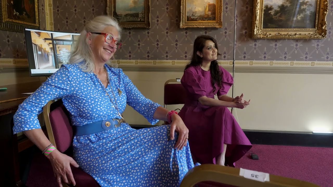 Menaka PP Bora presenting Morning Talk Salon with Tiggy Pettifer @ Royal Albert Hall London