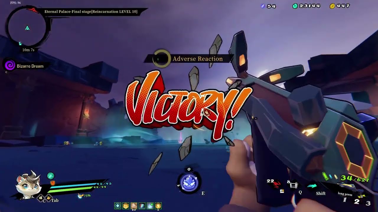 [Gunfire Reborn] Momo | Reincarnation 10 | Lone Wolf 4 [Bosses Only]