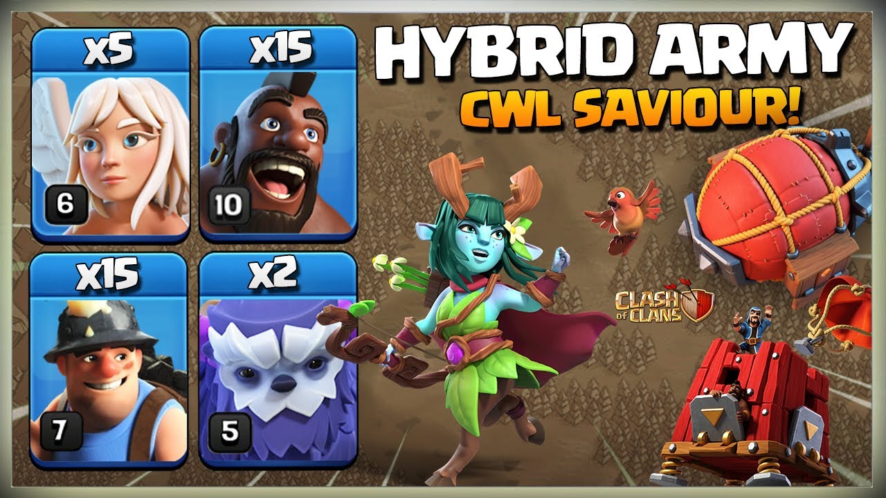 Life Saviour! How To use TH13 Hybrid | Hog Miner Attack Strategy | Th 13 QC Hybrid in Clash of Clans