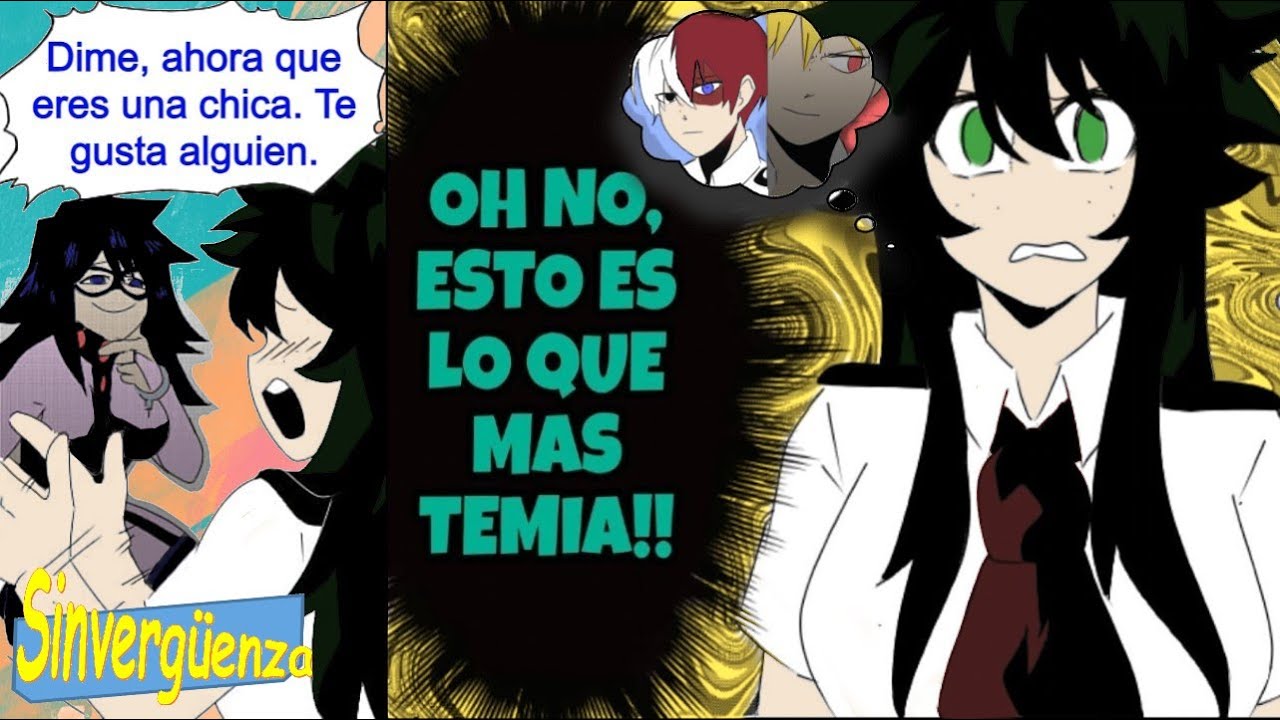 DIME DEKU TE GUSTA ALGUIEN (deku es una chica 02)