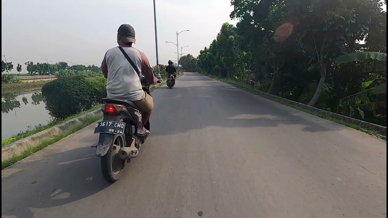 Rute Mancing Mujair■Spot Sungai Bambu Pinggir BKT