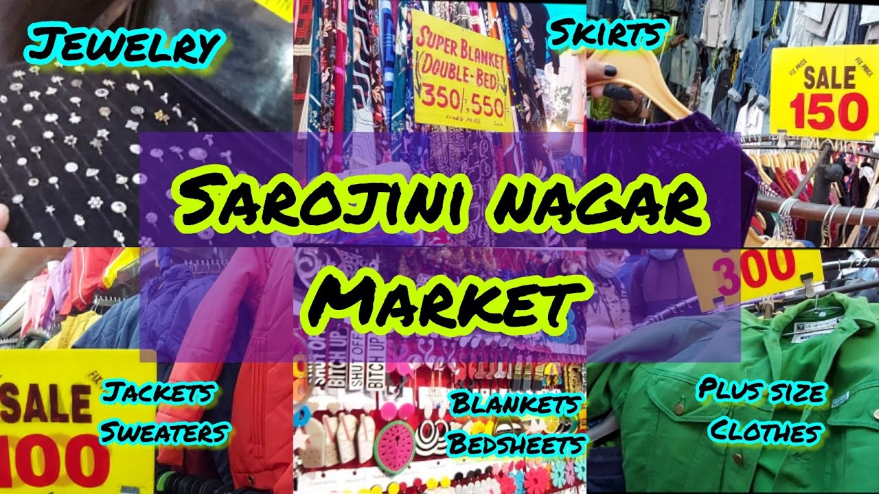 Sarojini Nagar Market | February 2022  | Plus size clothes in Sarojini Nagar | Jewelry in Sarojini