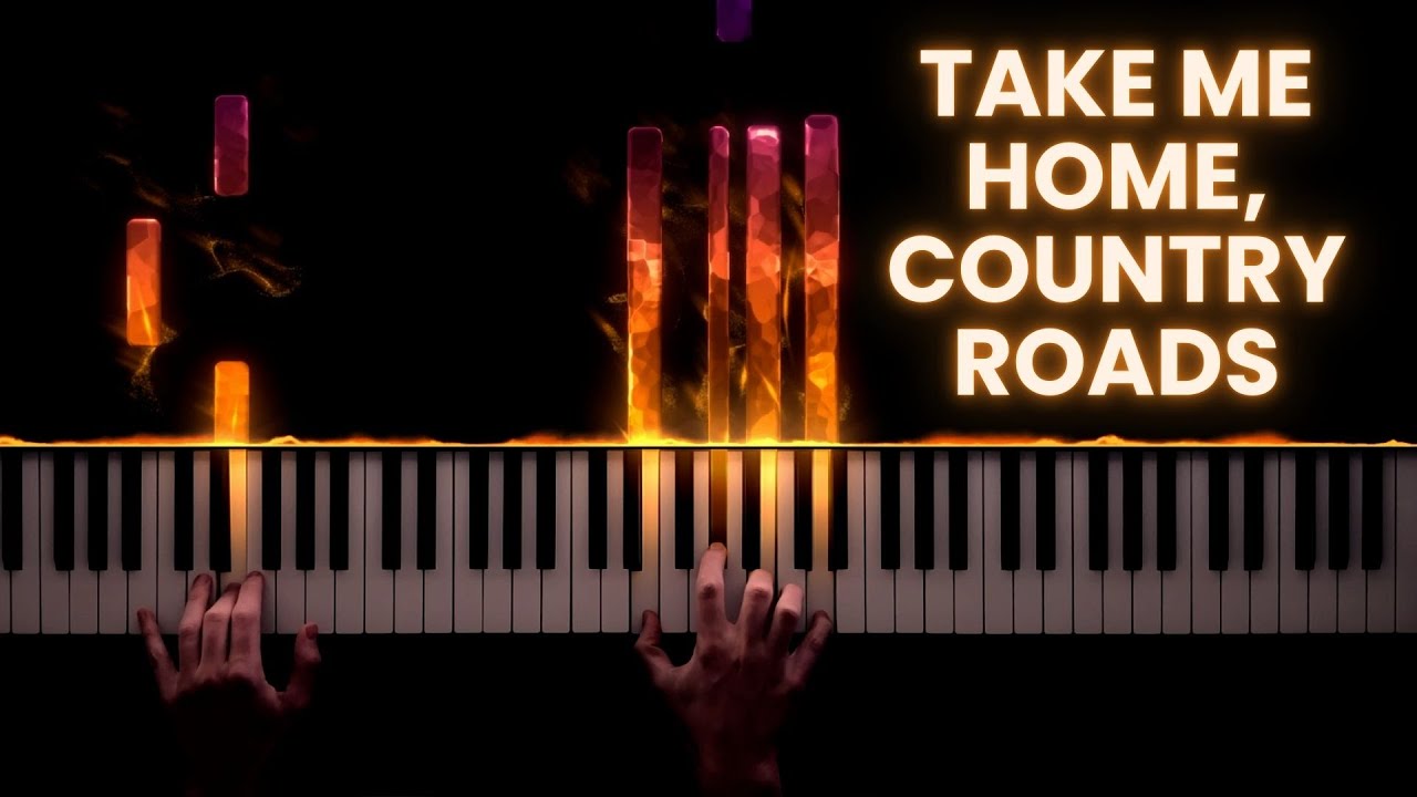 John Denver ­− Take Me Home, Country Roads − Piano Cover + Sheet Music