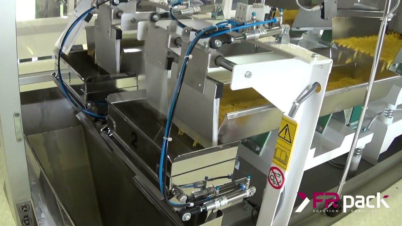 ensacheuse verticale automatique peseuses linéaires - emballage de pâtes alimentaire - FR PACK
