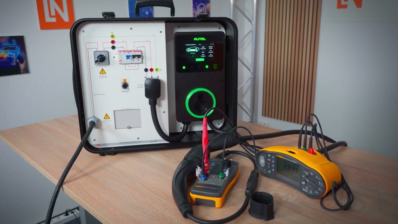 Wallbox Level 2 EV Charging Station Trainer with our MobileTrain   Impression