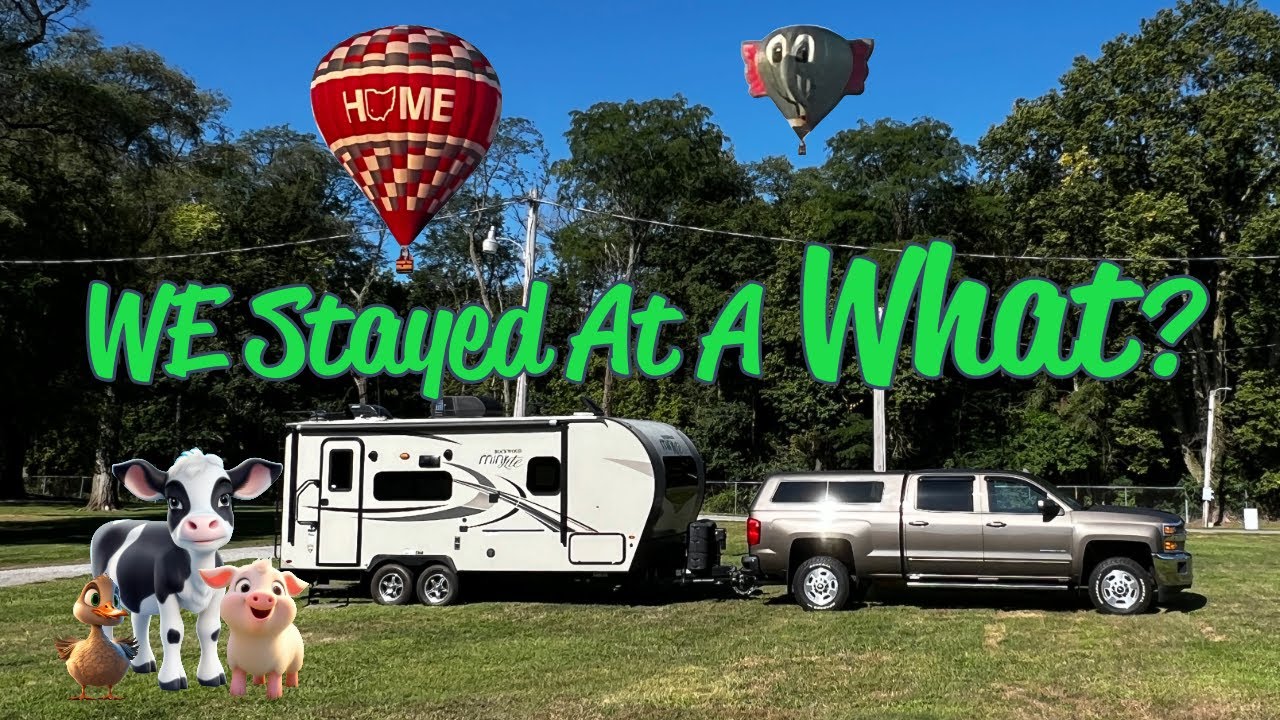 Fairgrounds Camping in Ohio? | Flag City BalloonFest 2024