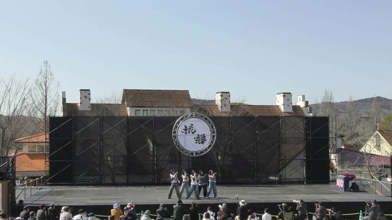 PASTCUTE　　あかいわ桃磐祭2026(3月1日)　　芝生広場　　 2回目演舞