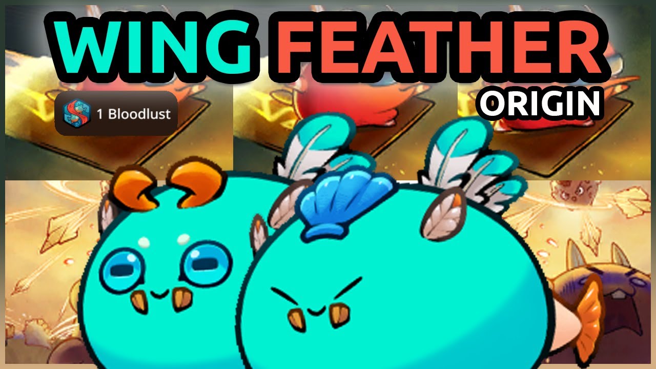 Double Bloodlust Wingfeather! - TOP 1 Challenger 1001 | Axie Origins