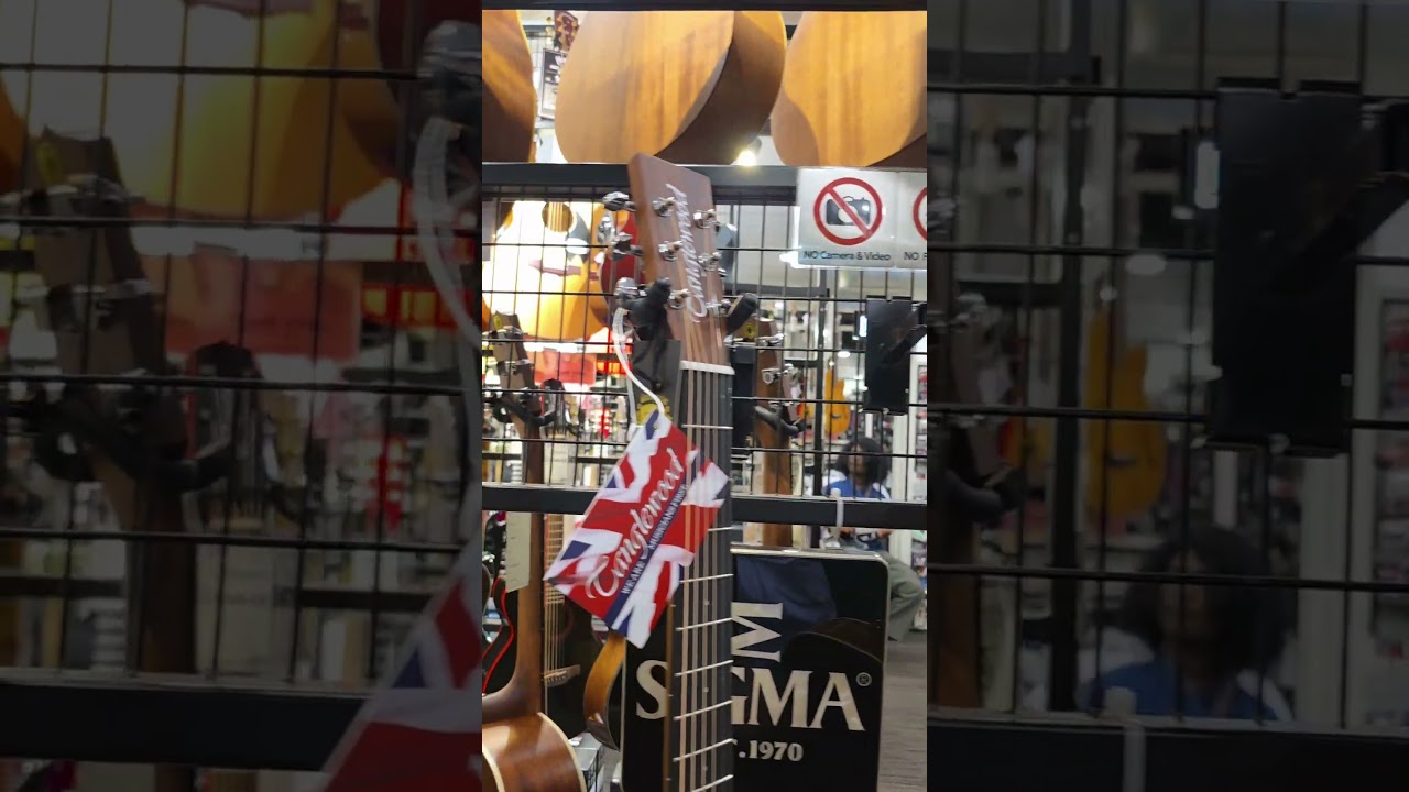The Latest Tanglewood Guitars are available at Davis Guitar Music Centre Singapore