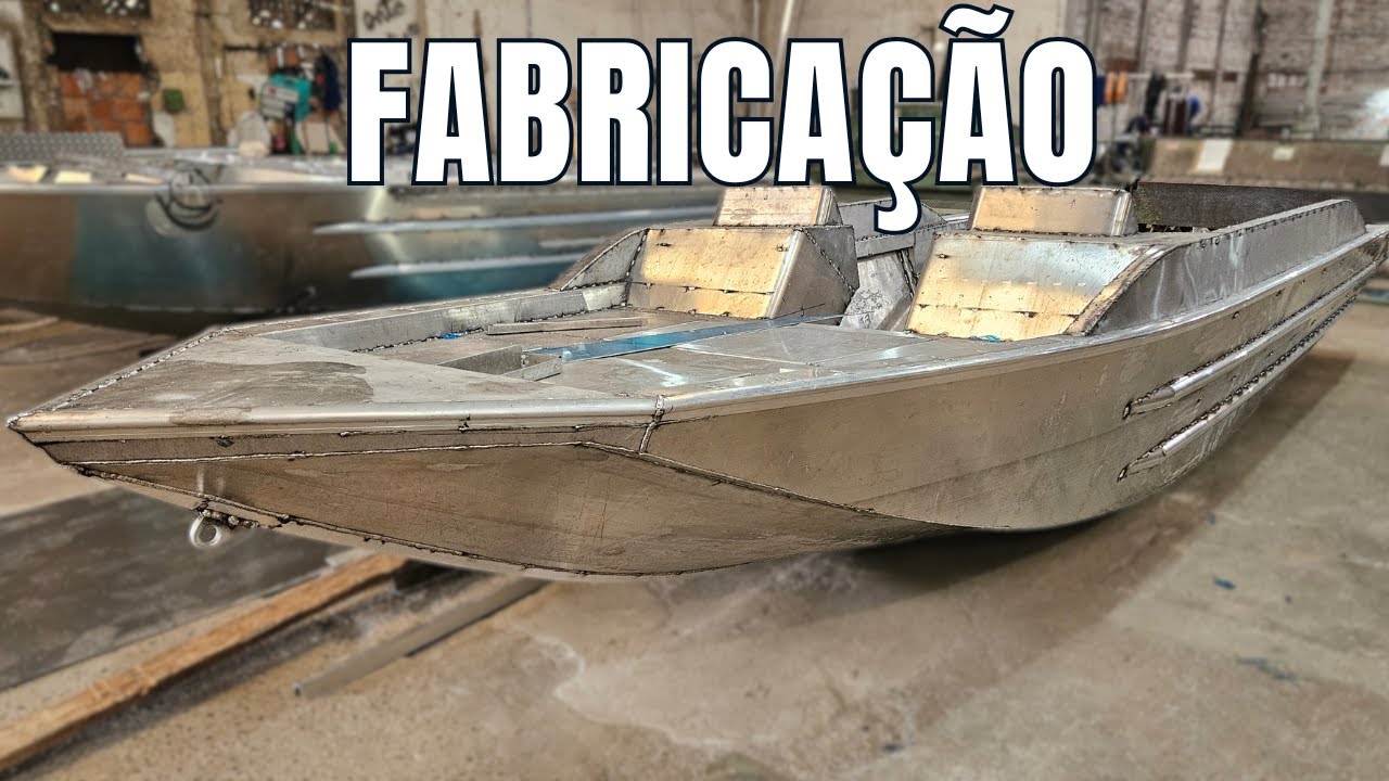 LANCHAS MAIS ROBUSTAS DO BRASIL EM FABRICAÇÃO
